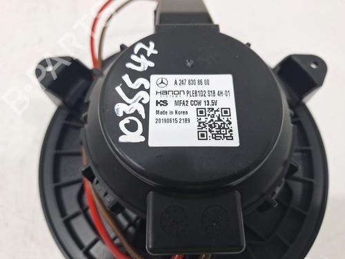 Heater blower motor MERCEDES-BENZ B-CLASS Sports Tourer (W247) B 200 d (247.012) | BP31088765M62 