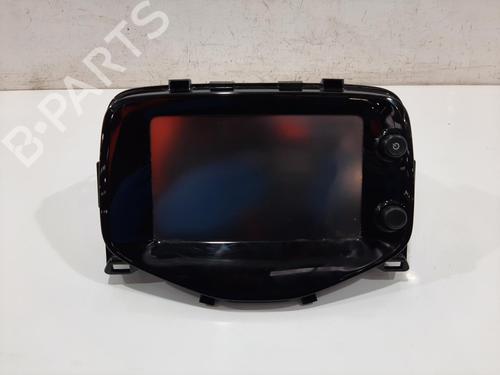 Used Radio Radio CITROËN C1 II (PA_, PS_) 1.2 VTi 82 (82 hp) 33180305 33180305