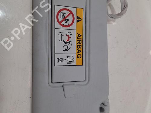 Used Left sun visor Left sun visor 27682629 27682629