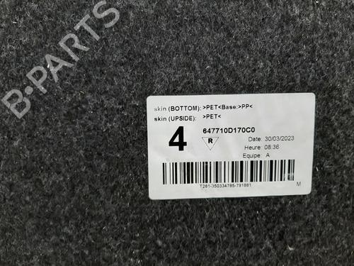 Bagagerumsgulv Bagagerumsgulv TOYOTA YARIS CROSS (MXP_) 1.5 Hybrid (MXPJ10) (116 hp) 36854893 36854893
