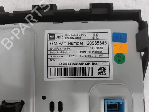 Radio VAUXHALL ASTRA Mk VI (J) (P10) 1.6 | BP26755811E6 