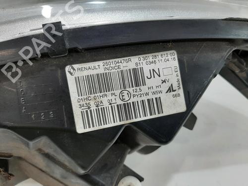 Right headlight RENAULT CAPTUR I (J5_, H5_) 1.5 dCi 90 (J5N4, J5M5, J5MW, J5M6, J5AL, J5AJ) | BP33699978C29 - Image 5