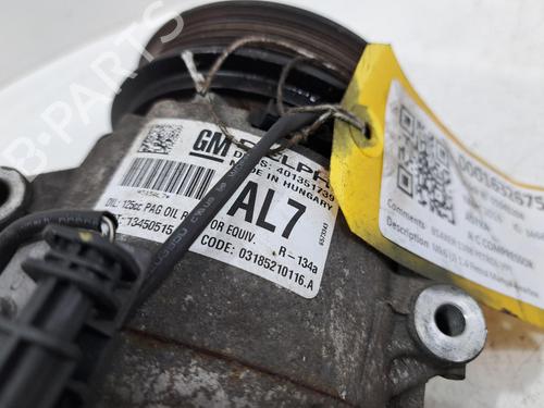 AC compressor VAUXHALL ASTRA Mk VI (J) (P10) 1.4 | BP32214767M34