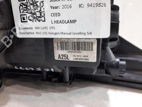 Left headlight KIA CEE'D (JD) 1.6 CRDi 136 | BP37641235C28 - Image 6