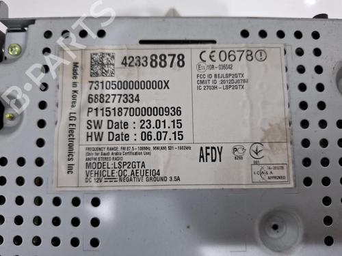 Radio VAUXHALL CORSA Mk IV (E) (X15) 1.2 | BP38305316E6 - Image 2