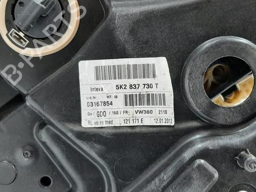 Front right window mechanism VW GOLF VI (5K1) 1.6 TDI | BP28101063C23 