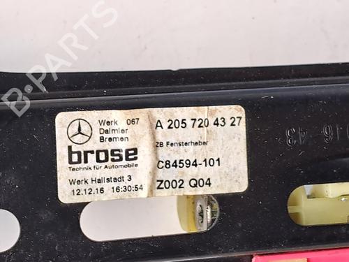 Front left window mechanism MERCEDES-BENZ C-CLASS Convertible (A205) C 250 d (205.408) | BP27922585C22 