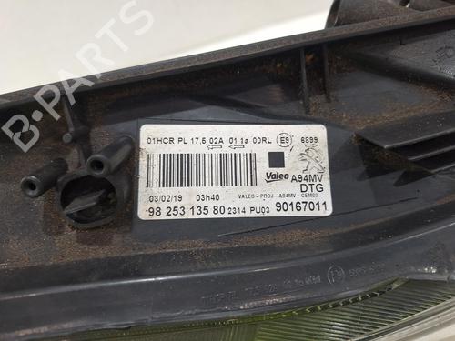 Right headlight PEUGEOT 2008 I (CU_) 1.2 VTi | BP32089627C29 