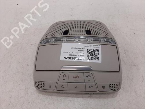 Used Interior roof light MERCEDES-BENZ C-CLASS (W205) C 220 BlueTEC / d (205.002, 205.004) (170 hp) 29988667