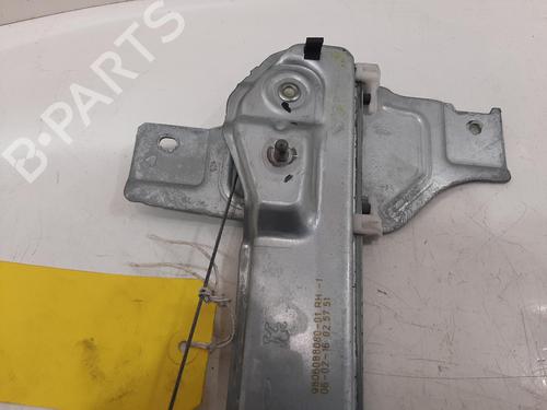 Front right window mechanism PEUGEOT 2008 I (CU_) 1.2 VTi | BP31999780C23 