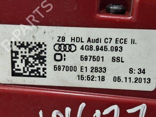 Left taillight AUDI A7 Sportback (4GA, 4GF) 3.0 TDI | BP27155605C34 