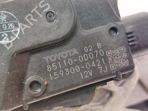 Front wiper motor TOYOTA YARIS (_P9_) 1.0 VVT-i (KSP90_, KSP90R) | BP26862179M29 
