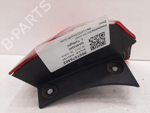 Left taillight NISSAN QASHQAI / QASHQAI +2 I (J10, NJ10, JJ10E) 1.5 dCi | BP27659787C34 