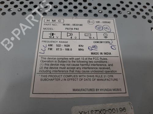 Radio HYUNDAI i10 I (PA) 1.2 | BP26796095E6 