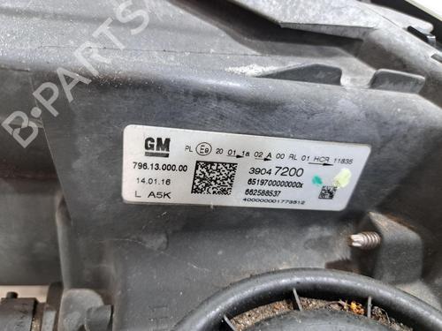 Venstre forlygte VAUXHALL ASTRA Mk VII (K) (B16) 1.4 Turbo | BP30260015C28 