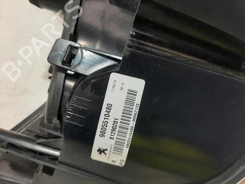 Right taillight PEUGEOT 3008 I MPV (0U_) 1.6 HDi | BP30694767C35 