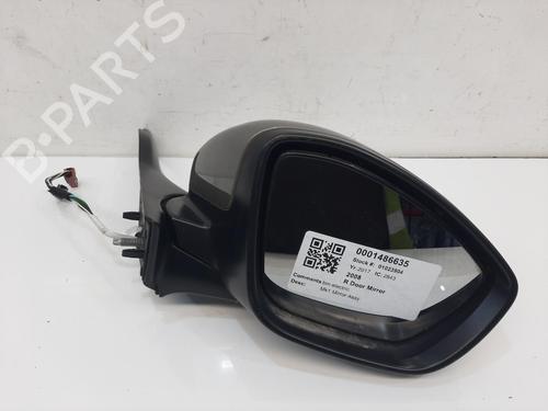Used Right mirror PEUGEOT 2008 I (CU_) 1.2 VTi (82 hp) 28084839