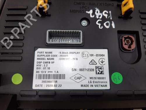 Display RENAULT CLIO V (B7_) 1.0 TCe 100 (B7MT) | BP30095087C48