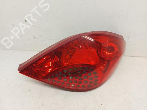 Used Right taillight PEUGEOT 207 CC (WD_) 1.6 16V (120 hp) 26865284
