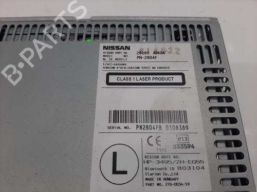 Bilradio NISSAN QASHQAI I (J10, NJ10) 1.6 | BP29883697E6