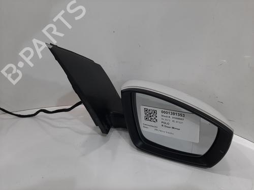 Right mirror VW POLO V (6R1, 6C1) 1.2 | BP26744324C27 