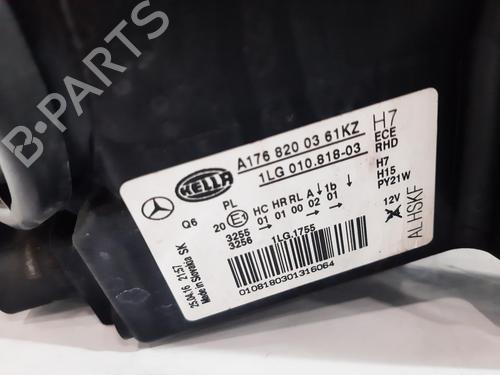 Left headlight MERCEDES-BENZ A-CLASS (W176) A 180 CDI / d (176.012) | BP29349265C28 