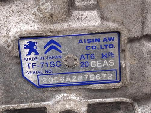 Gearbox VAUXHALL CROSSLAND X / CROSSLAND (P17) 1.2 (75) | BP30843733M3