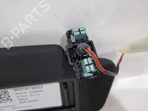 Right sun visor VW POLO VI (AW1, BZ1, AE1) 1.0 TSI | BP38486901I2 - Image 3