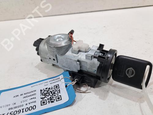 Ignition barrel NISSAN QASHQAI I (J10, NJ10) 1.5 dCi | BP31596746M48 