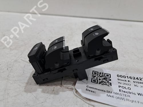 Right front window switch VW POLO VI (AW1, BZ1, AE1) GTI | BP32120581I26 - Image 3