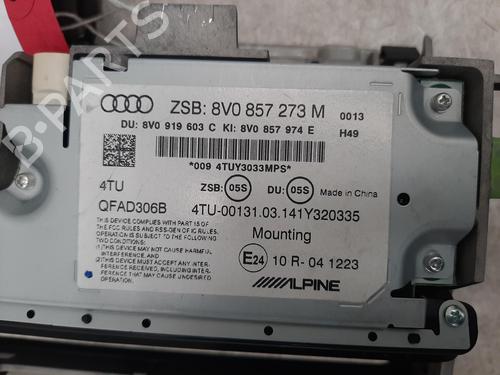 Display monitor AUDI A3 Sportback (8VA, 8VF) 1.4 TFSI | BP26869298C48 