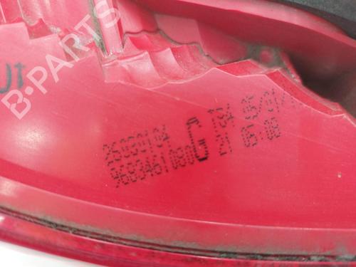 Left taillight PEUGEOT 3008 I MPV (0U_) 1.6 VTi | BP26864209C34 