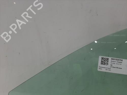 Front left door window AUDI Q2 (GAB, GAG) 35 TFSI | BP29496435C18 