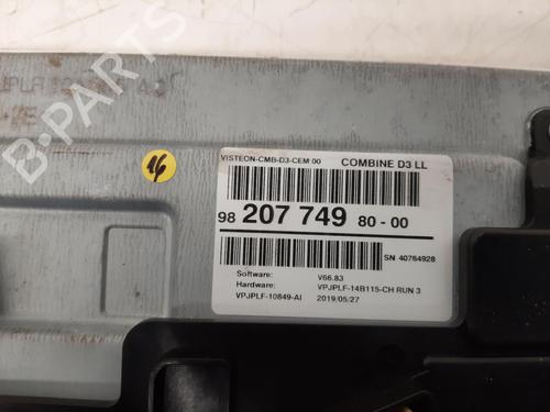 Instrument cluster DS DS 3 / DS 3 CROSSBACK (UR_, UC_, UJ_) 1.2 PureTech 130 (URHNSS) | BP26847255C47 