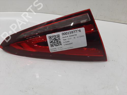 Used Left taillight MERCEDES-BENZ A-CLASS Saloon (V177) A 200 (177.187) (163 hp) 31209232