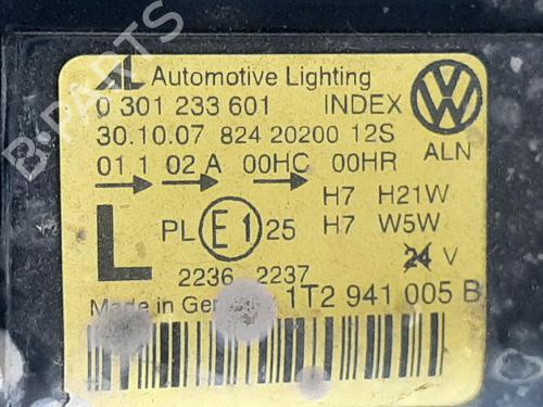 Left headlight VW TOURAN (1T1, 1T2) 1.9 TDI | BP26868616C28 