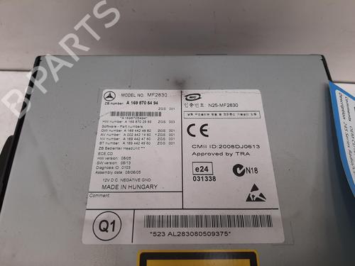Radio MERCEDES-BENZ B-CLASS Sports Tourer (W245) B 150 (245.231) | BP26818106E6 