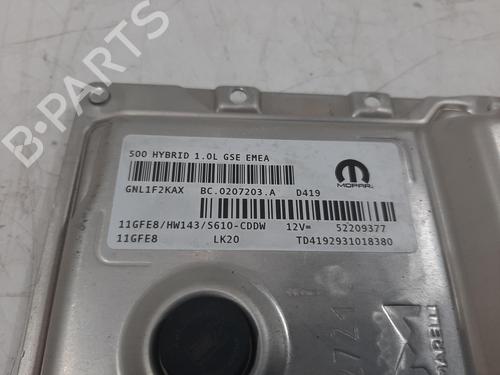 Control unit FIAT 500 C (312_) 1.0 Mild Hybrid (312.AYD1B) | BP26807725M11 