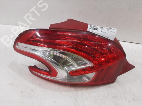 Used Left taillight PEUGEOT 208 I (CA_, CC_) 1.2 VTI 82 (82 hp) 30360275