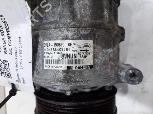 AC compressor LAND ROVER RANGE ROVER IV (L405) 4.4 SDV8 4x4 | BP30141553M34 