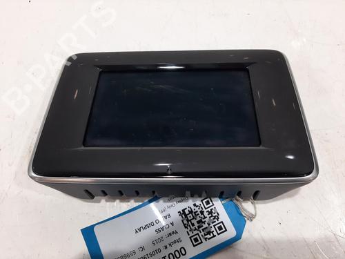 Used Display monitor Display monitor MERCEDES-BENZ A-CLASS (W176) A 180 CDI / d (176.012) (109 hp) 36254230 36254230
