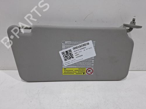 Left sun visor SUZUKI SWIFT IV (FZ, NZ) 1.3 DDiS (AZG413D, ZC02S, ZC92S) | BP39080624I1 - Image 4