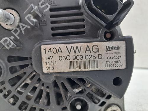 Alternator VW GOLF VI (5K1) 1.4 TSI | BP33124985M7  - Image 6