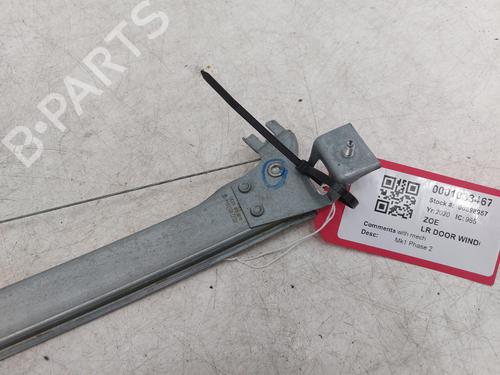 Rear left window mechanism RENAULT ZOE (BFM_) ZOE (BFMC, BFMD) | BP26756279C24 