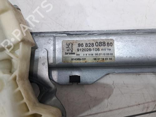 Front right window mechanism PEUGEOT 3008 I MPV (0U_) 1.6 HDi | BP31009729C23