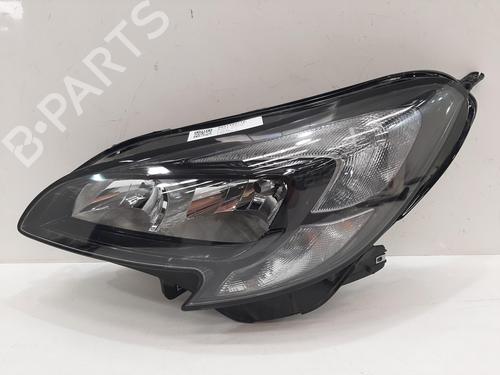 Used Left headlight VAUXHALL CORSA Mk IV (E) (X15) 1.4 (75 hp) 28379334