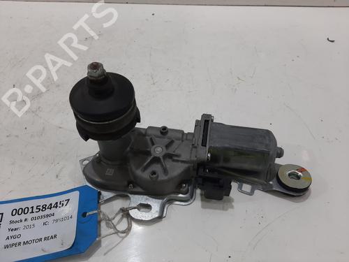 Used Rear wiper motor TOYOTA AYGO (_B4_) 1.0 (KGB40) (69 hp) 30789892