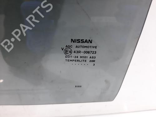 Rear left door window NISSAN QASHQAI I (J10, NJ10) 1.6 dCi All-wheel Drive | BP29703744C20 