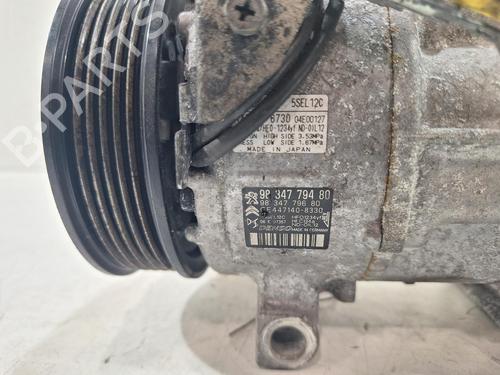 AC compressor PEUGEOT 5008 II (MC_, MJ_, MR_, M4_) 1.5 BlueHDi 130 (MCYHZJ, MCYHZR, MCYHZX) | BP31812126M34