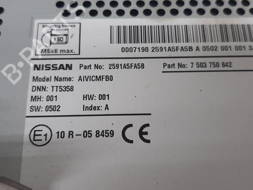 Radio NISSAN MICRA V (K14) 1.0 | BP26746960E6 